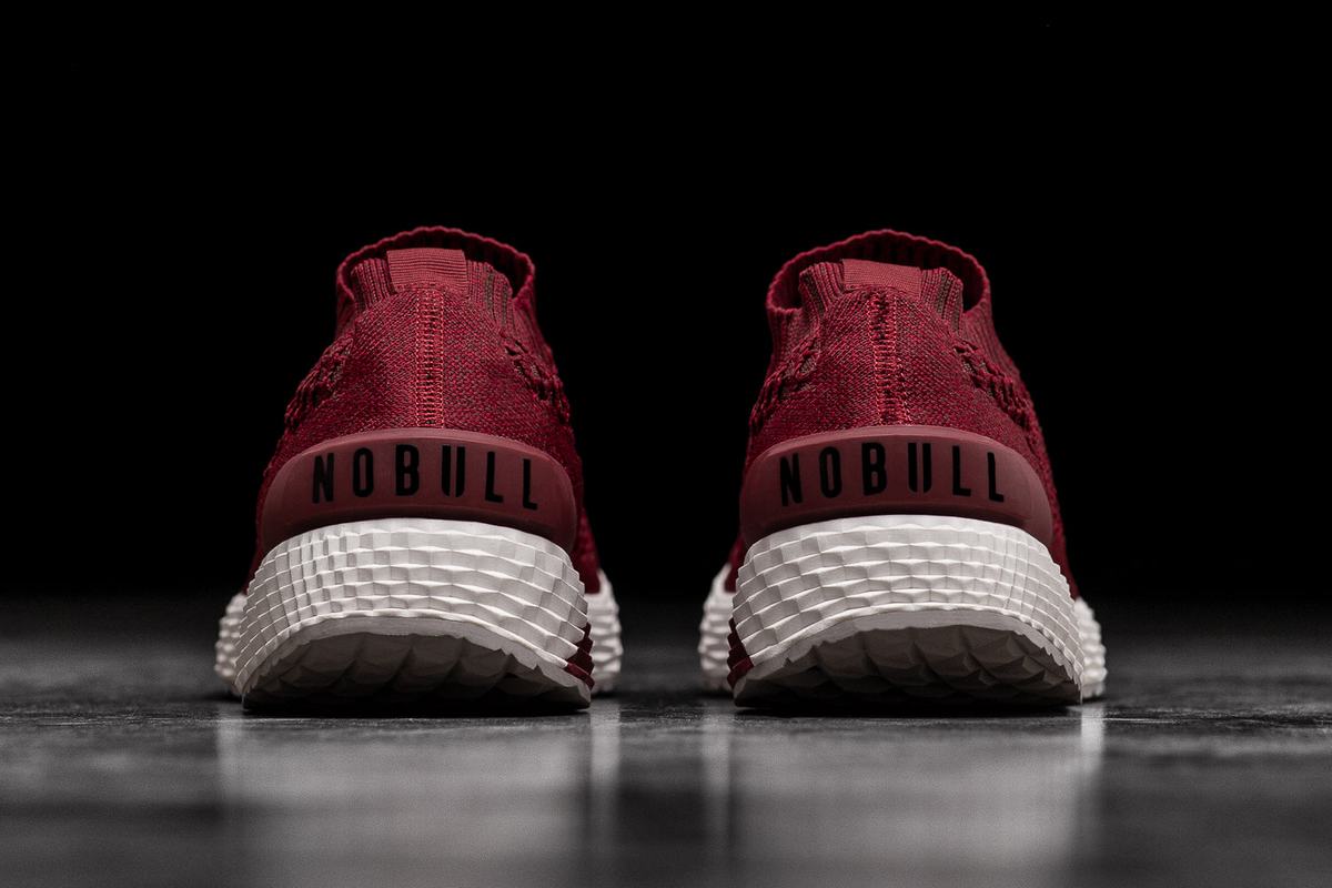 Nobull Knit Runner Men's Running Shoes Red | Australia (HC6829)